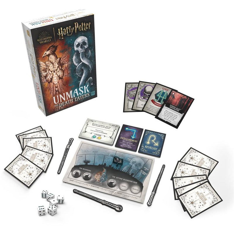 Load image into Gallery viewer, European player network harry potter: unmask the death eaters bordspel (engels, 3 - 8 spelers, 60 minuten, vanaf 11 jaar)