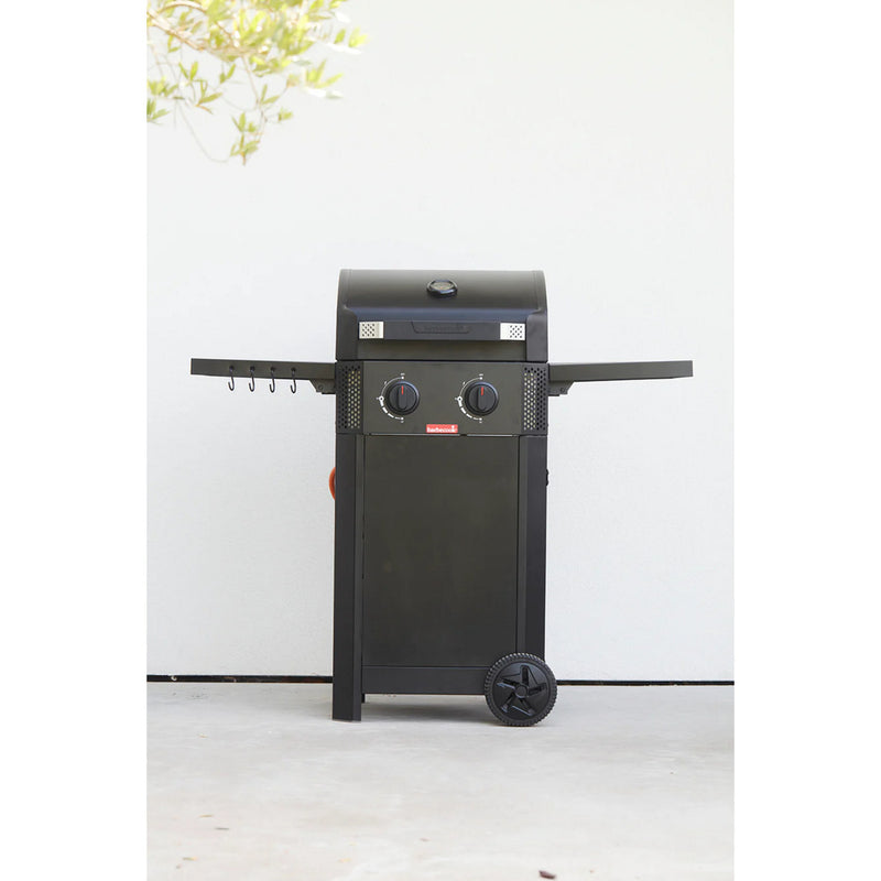Load image into Gallery viewer, Barbecook luca 210 gasbarbecue met zijtafels (zwart)