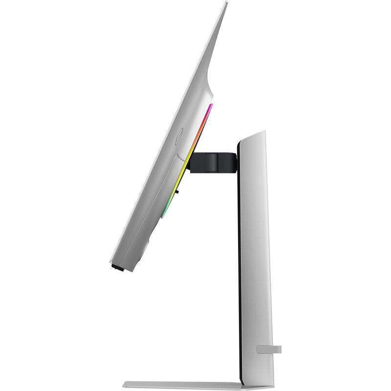 Chargez l'image dans la visionneuse de la galerie, Samsung odyssey oled g8 g81sf 32 4k uhd gaming monitor (zilver, 2x hdmi, displayport, 2x usb-a, usb-b, 240 hz)