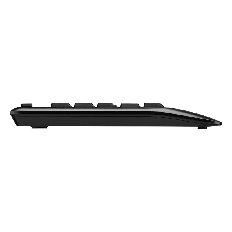 Afbeelding laden in galerijviewer, Logitech mk345 comfort wireless keyboard and mouse combo desktopset (zwart, us-international lay-out (qwerty), 100%)