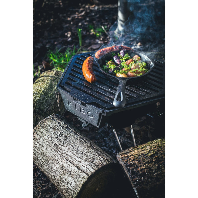 Cargue la imagen en el visor de la galería, The windmill kibo grill model 3.0 houtskoolbarbecue (zwart)