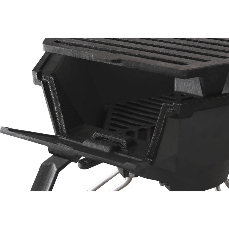 Cargue la imagen en el visor de la galería, The windmill kibo grill model 3.0 houtskoolbarbecue (zwart)