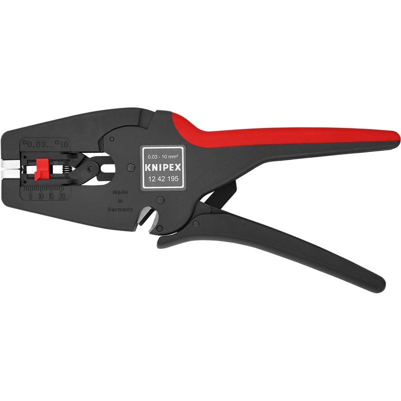 Load image into Gallery viewer, Knipex multistrip 10 automatische afstriptang 1242195 (zwart rood)