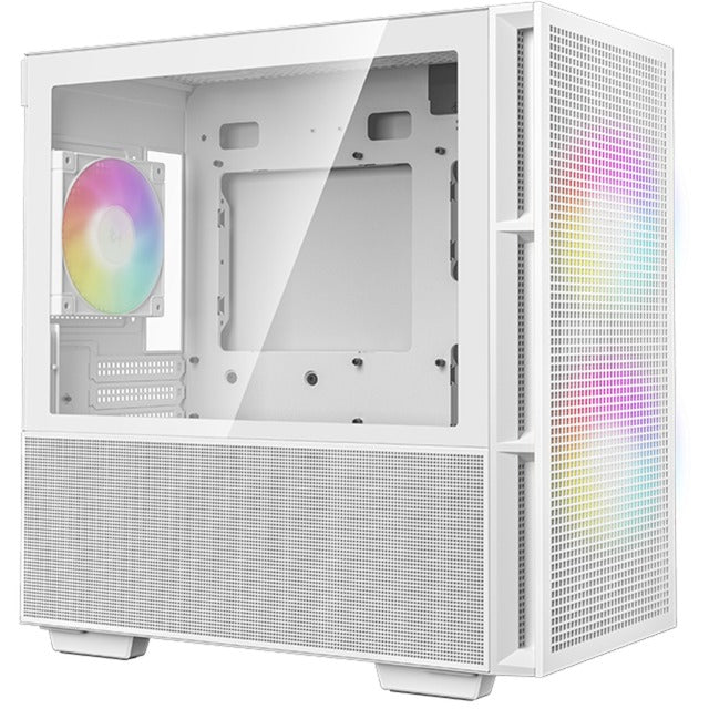 Load image into Gallery viewer, Deepcool ch360 mini tower behuizing (wit | 1x usb-a | 1x usb-c | rgb | window)