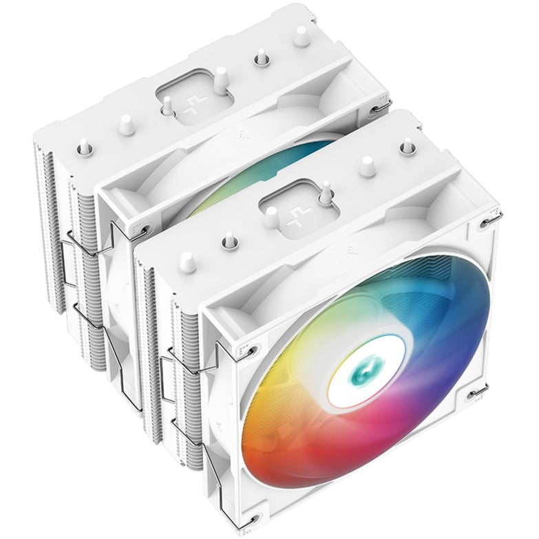 Laden Sie das Bild in Galerie -Viewer, Deepcool ag620 wh argb cpu-koeler (wit, 4-pin pwm, rgb led)