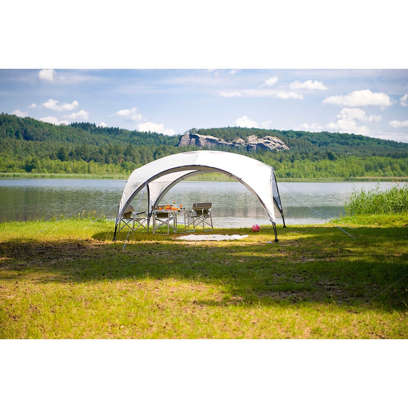Load image into Gallery viewer, Coleman event shelter l paviljoen (lichtgrijs grijs, 3.65 x 3.65 m)