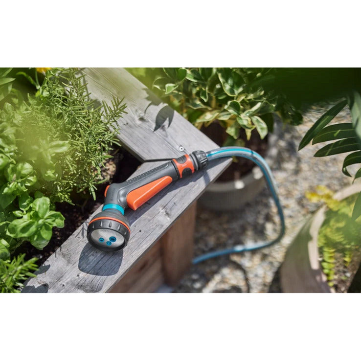 Load image into Gallery viewer, Gardena classic multifunctionele broes spuitpistool (donkergrijs oranje, 18370-20)