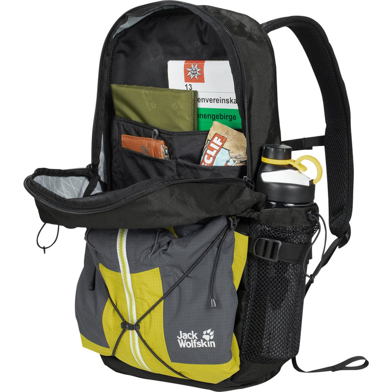 Load image into Gallery viewer, Jack wolfskin wandermood pack 20 rugzak (zwart, 20 liter)