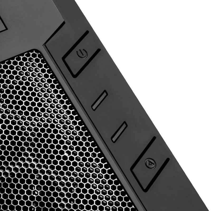 Load image into Gallery viewer, Silverstone sst-ps13b midi tower behuizing (zwart | 2x usb-a)