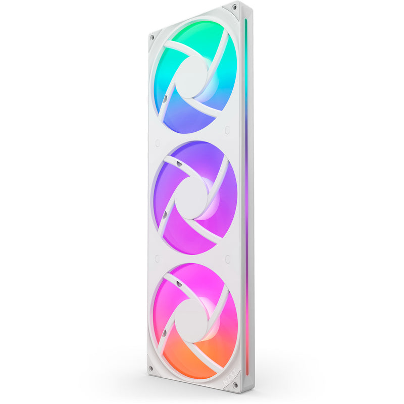 Load image into Gallery viewer, Nzxt f420 rgb core case fans (wit, 3 stuks, 420 x 140 x 26 mm)