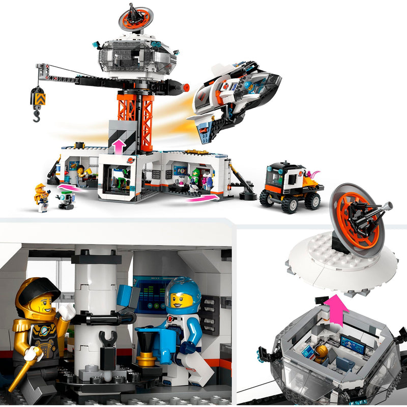 Load image into Gallery viewer, Lego city - ruimtebasis en raketlanceringsplatform constructiespeelgoed (60434)