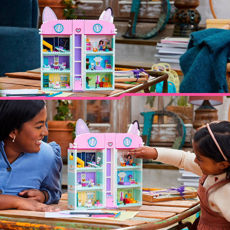 ギャラリービューアに画像をロードする, Lego gabby's poppenhuis gabby's poppenhuis speelgoed speelgoed met 4 minifiguren en accessoires voor kinderen 4+ - 10788