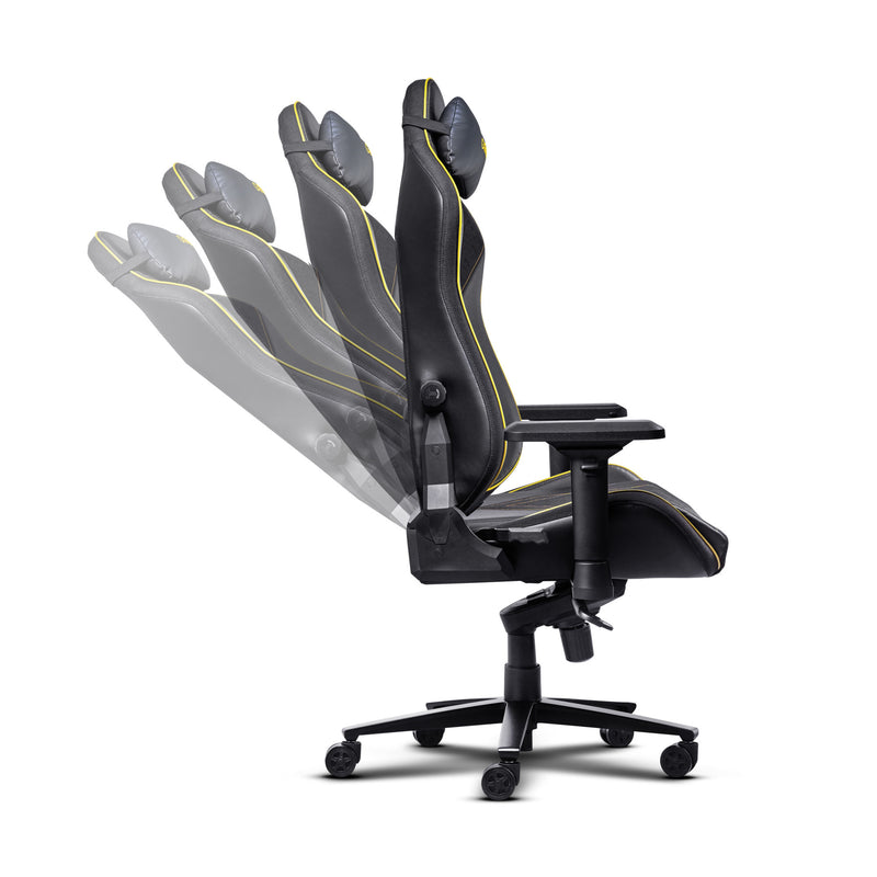 Load image into Gallery viewer, Trust gxt 721 ruya pro premium comfortabele gaming stoel (zwart geel)