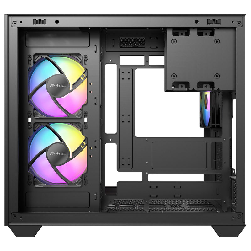 Load image into Gallery viewer, Antec cx800 argb midi tower behuizing (zwart | 2x usb-a | tempered glass)
