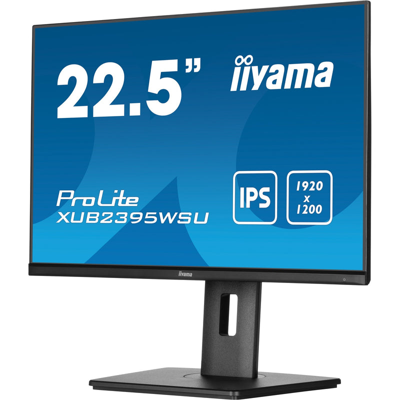Load image into Gallery viewer, Iiyama prolite xub2395wsu-b5 22.5 monitor (zwart, hdmi, displayport, vga, 2x usb-a, usb-b)
