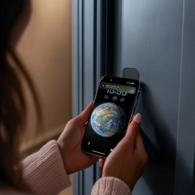 Cargue la imagen en el visor de la galería, Aqara smart lock u200 lite kit elektronisch deurslot (zwart, matter via thread, bluetooth 5.1, nfc)