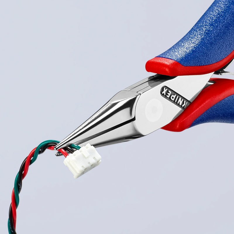 Load image into Gallery viewer, Knipex elektronica-grijptang 3522115 elektronica-tang (rood blauw)