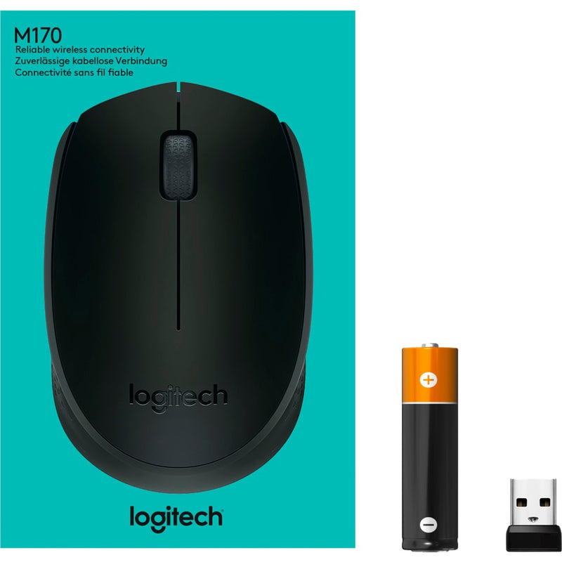 Load image into Gallery viewer, Logitech b170 muis (zwart, draadloos)