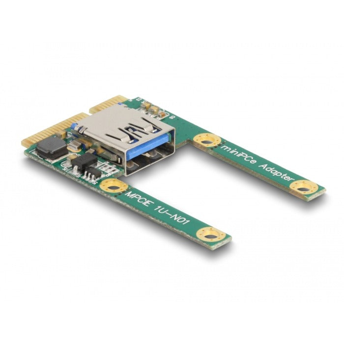 Load image into Gallery viewer, Delock mini pcie i o 1 x usb 2.0 type-a female full size half size controller