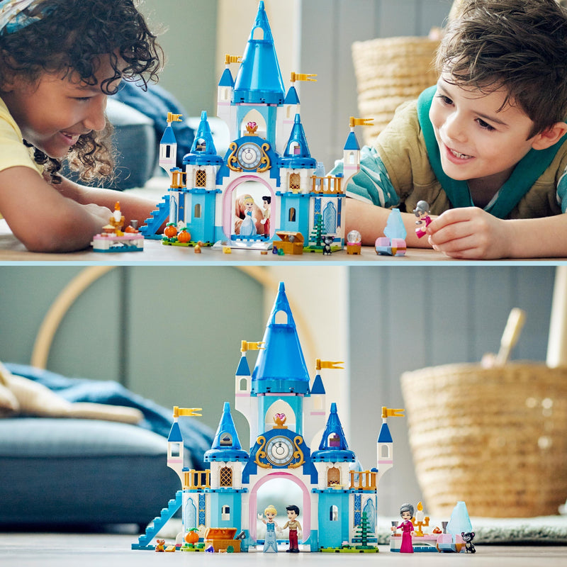 Load image into Gallery viewer, Lego disney princess - het kasteel van assepoester en de knappe prins constructiespeelgoed (43206)