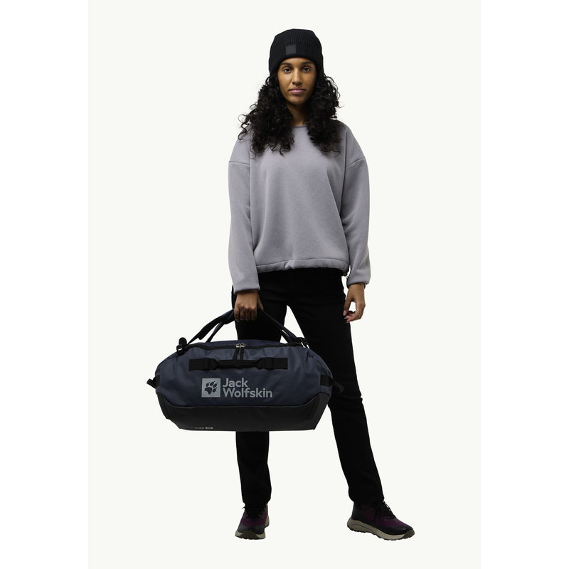 Load image into Gallery viewer, Jack wolfskin all-in duffle 35 rugzak (donkerblauw, 35 liter)