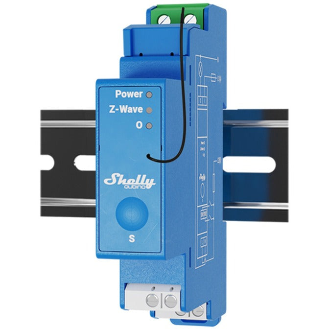 Load image into Gallery viewer, Shelly wave pro 1 relais (blauw)