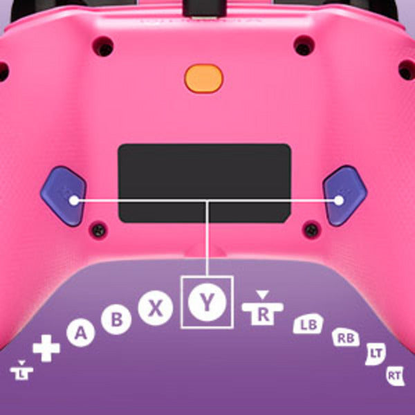 Afbeelding laden in galerijviewer, Powera advantage plus bedrade controller voor xbox series x|s - palmbomen in maanlicht (roze, xbox series x|s, xbox one, pc)