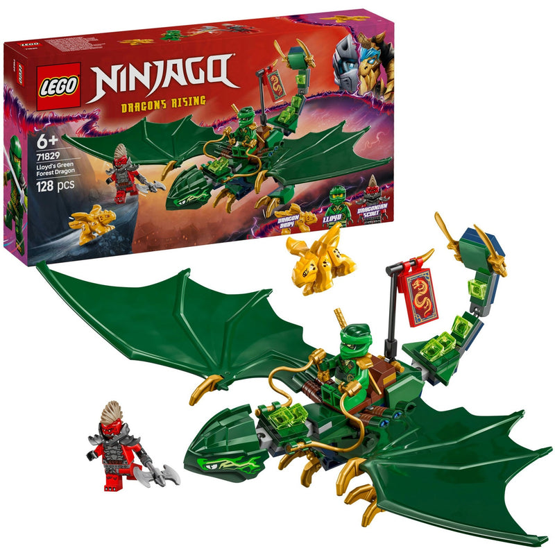Load image into Gallery viewer, Lego ninjago 71829 lloyds groene bosdraak