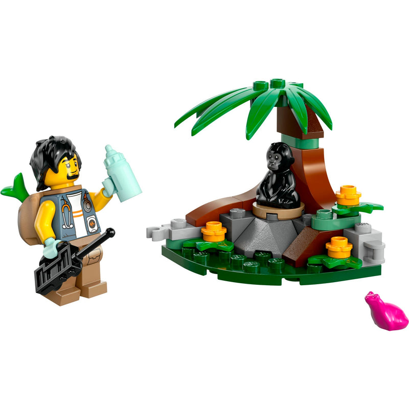 Load image into Gallery viewer, Lego city - ontmoeting met babygorilla constructiespeelgoed (30665)
