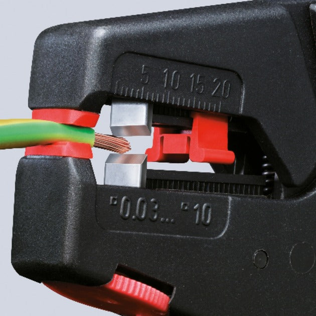 Load image into Gallery viewer, Knipex zelfinstellende afstriptang 1240200