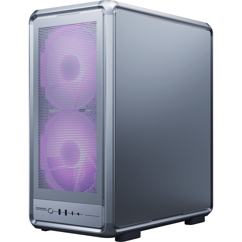Load image into Gallery viewer, Cooler master masterframe 500 mesh argb midi tower behuizing (zilver | 2x usb-a | 1x usb-c | rgb | tempered glass)
