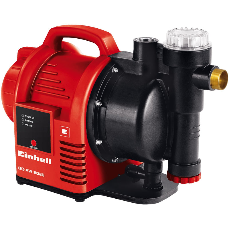 Load image into Gallery viewer, Einhell huiswaterautomaat gc-aw 9036 pomp (rood zwart)