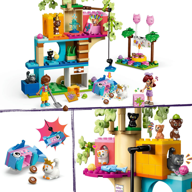 Chargez l'image dans la visionneuse de la galerie, Lego friends 42666 kattenverjaardagsfeestje en boomhut