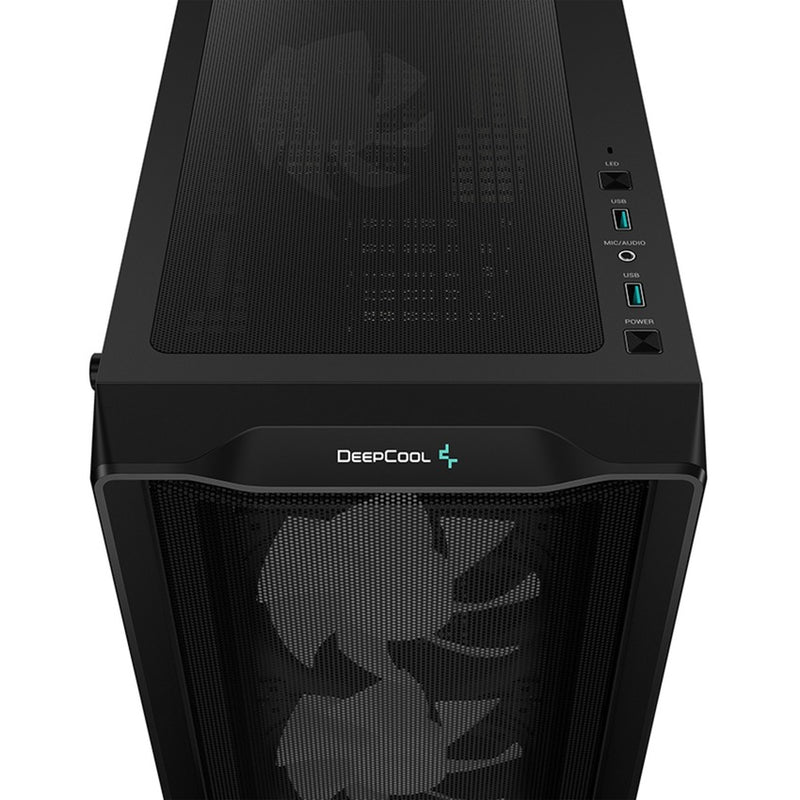 ギャラリービューアに画像をロードする, Deepcool cc560 mesh v2 midi tower behuizing (zwart | 2x usb-a | rgb | window)