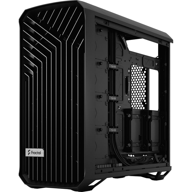 Load image into Gallery viewer, Fractal design torrent black solid midi tower behuizing (zwart | 2x usb-a | 1x usb-c)
