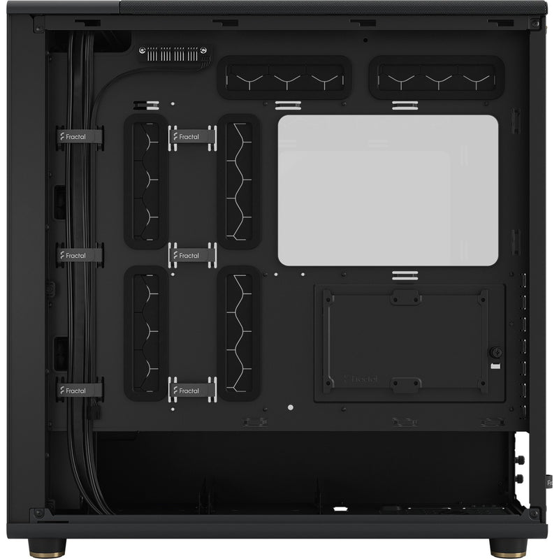 Load image into Gallery viewer, Fractal design north xl midi tower behuizing (zwart | 2x usb-a | 1x usb-c | tempered glass)