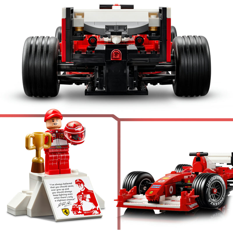 Chargez l'image dans la visionneuse de la galerie, Lego icons ferrari f2004 en michael schumacher - 11375