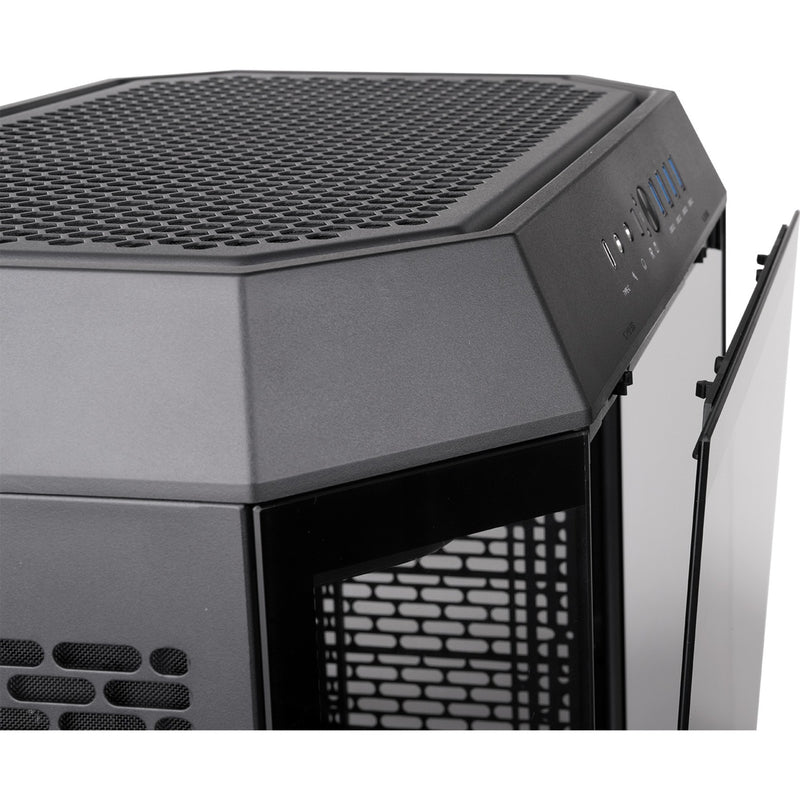 Load image into Gallery viewer, Thermaltake the tower 600 midi tower behuizing (zwart | 4x usb-a | 1x usb-c | tempered glass)