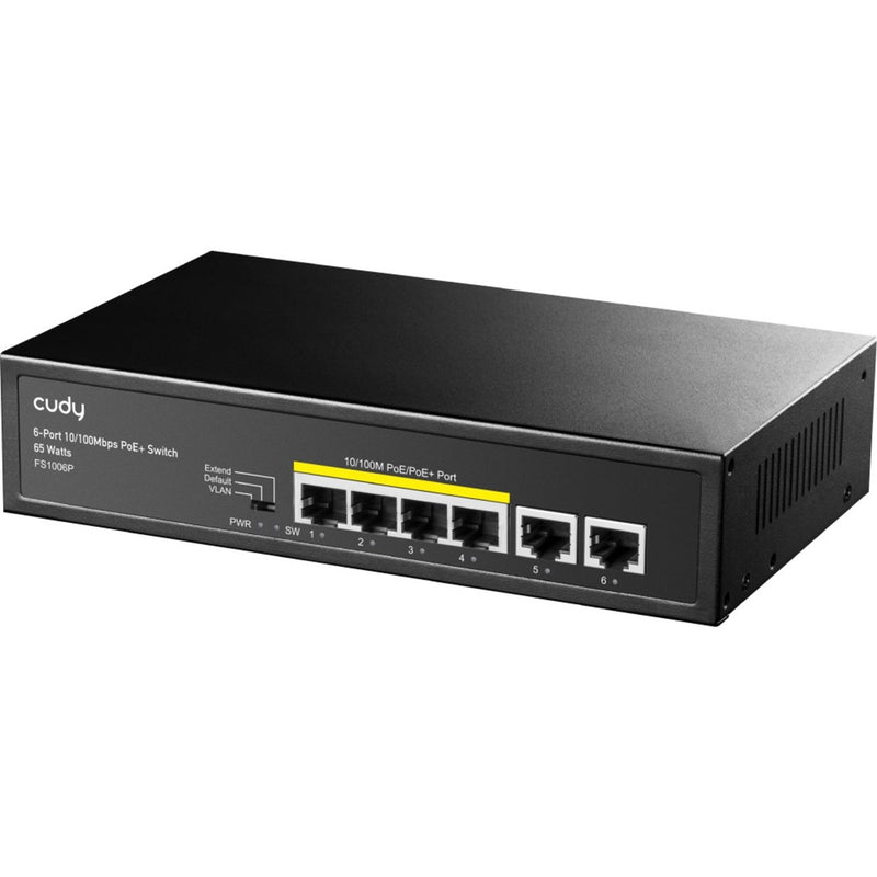 Load image into Gallery viewer, Cudy 6-port 10 100m poe+ switch