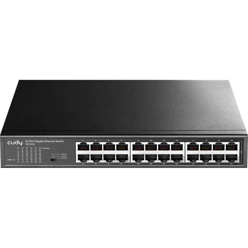 Laden Sie das Bild in Galerie -Viewer, Cudy 24-port gigabit metal switch (zwart)