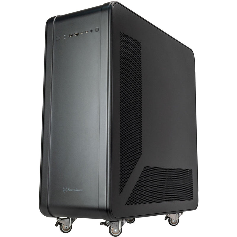 Afbeelding laden in galerijviewer, Silverstone alta t1 big tower behuizing (zwart | 2x usb-a | 2x usb-c)