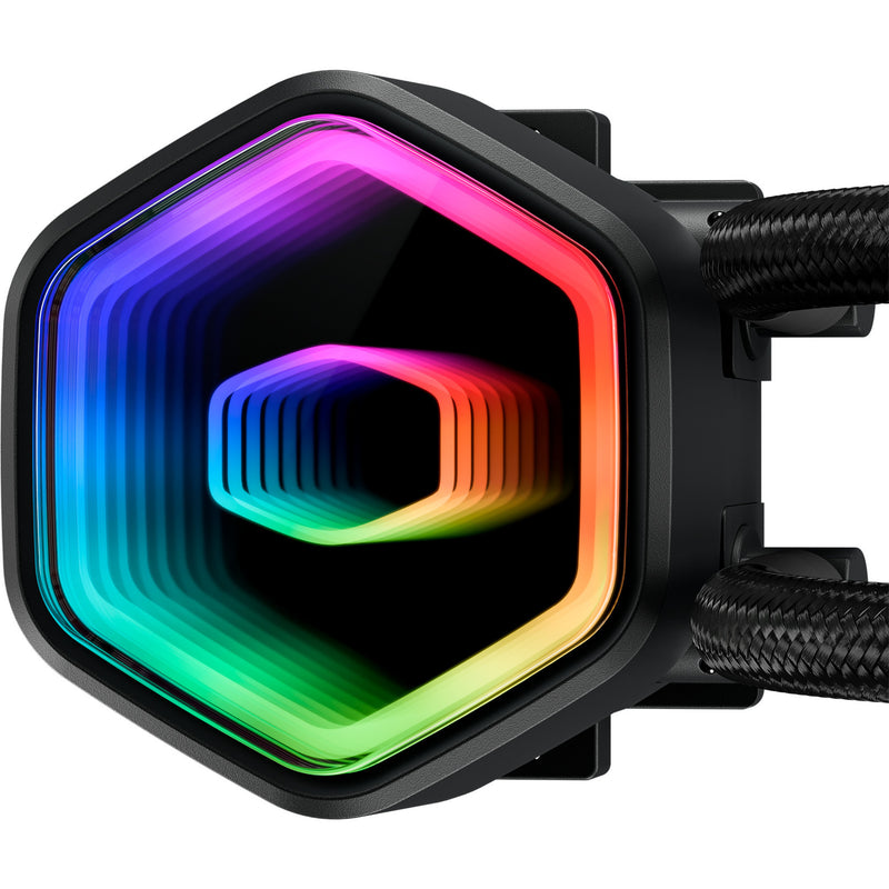 Load image into Gallery viewer, Cooler master masterliquid 240 core ii argb waterkoeling (zwart, 4-pins pwm fan-connector)
