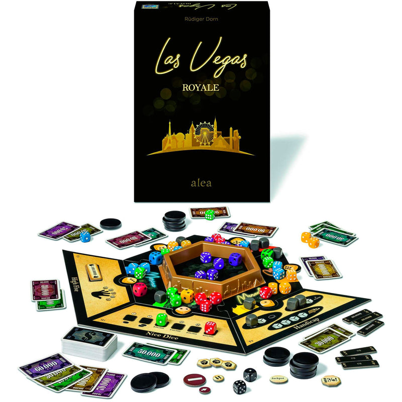 Load image into Gallery viewer, Ravensburger las vegas royale dobbelspel (engels, 2 - 5 spelers, 45 - 60 minuten, vanaf 8 jaar)