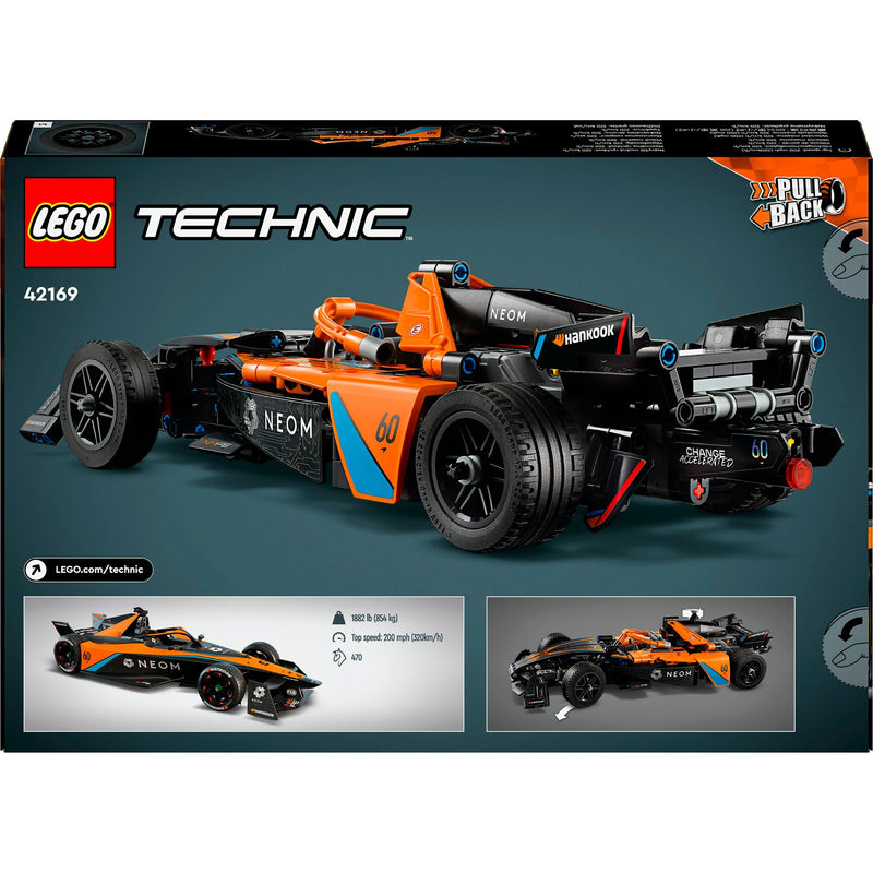 Afbeelding laden in galerijviewer, Lego technic - neom mclaren formula e racewagen constructiespeelgoed (42169)