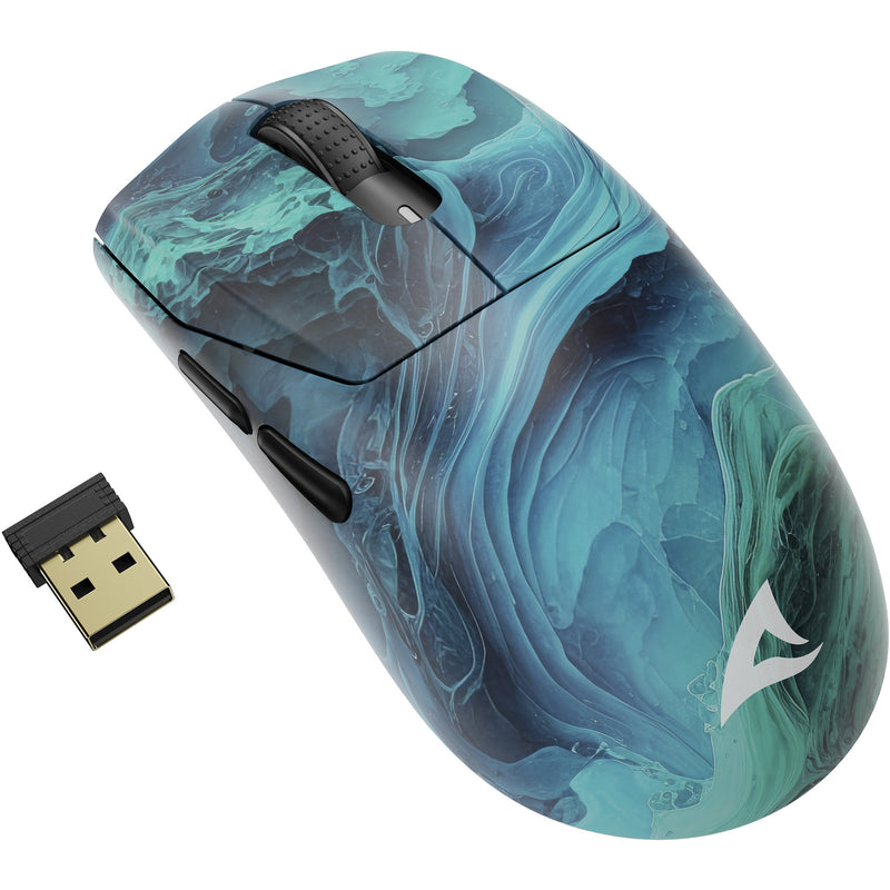 Load image into Gallery viewer, Sharkoon sgm25w gaming muis (turquoise blauw, 12.000 dpi, rgb leds)
