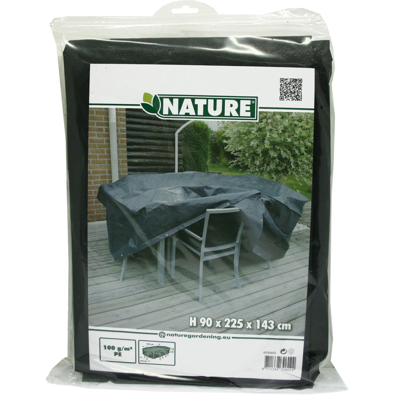 Load image into Gallery viewer, Nature tuinmeubelafdekhoes voor stoelen en tafels afdekking (grijs, 6030602)