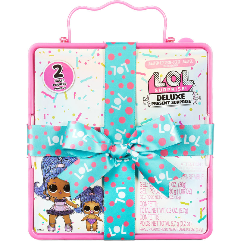 Load image into Gallery viewer, Mga entertainment l.o.l. surprise! deluxe present surprise serie 2 pyjamafeestje pop