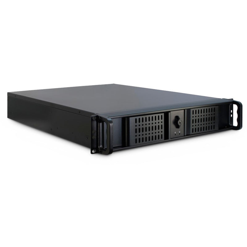 Load image into Gallery viewer, Inter-tech 2u-2098-sl rack behuizing (zwart | 2x usb-a)