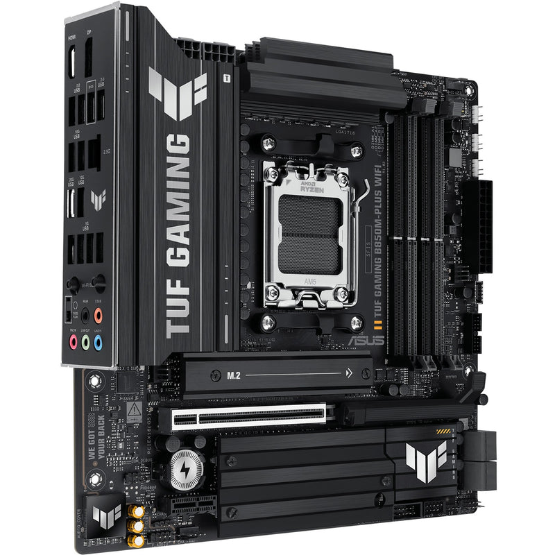 Load image into Gallery viewer, Asus tuf gaming b850m-plus wifi socket am5 moederbord (2.5gb-lan, wi-fi 6e, bt, sound, µatx)