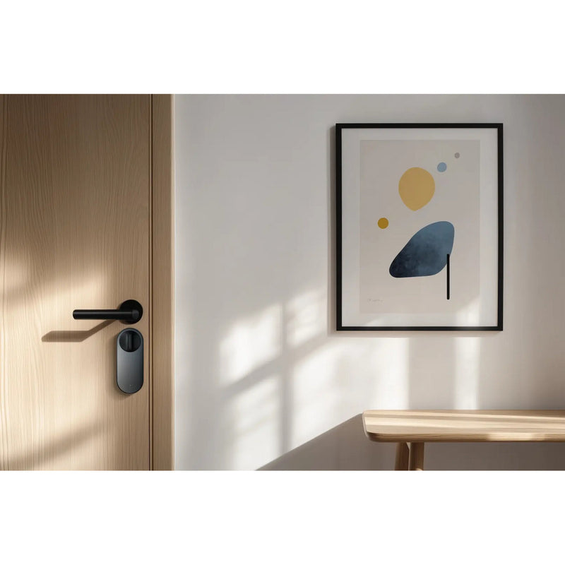 Cargue la imagen en el visor de la galería, Aqara smart lock u200 lite kit elektronisch deurslot (zwart, matter via thread, bluetooth 5.1, nfc)